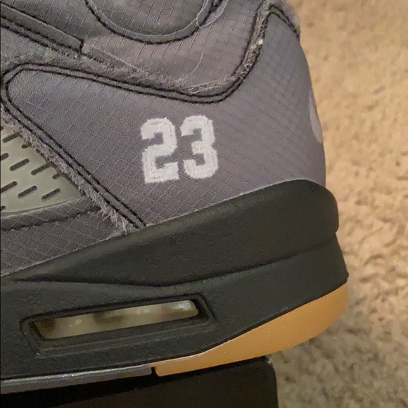 OW Jordan 5 musin. Size 11 - Picture 7 of 7